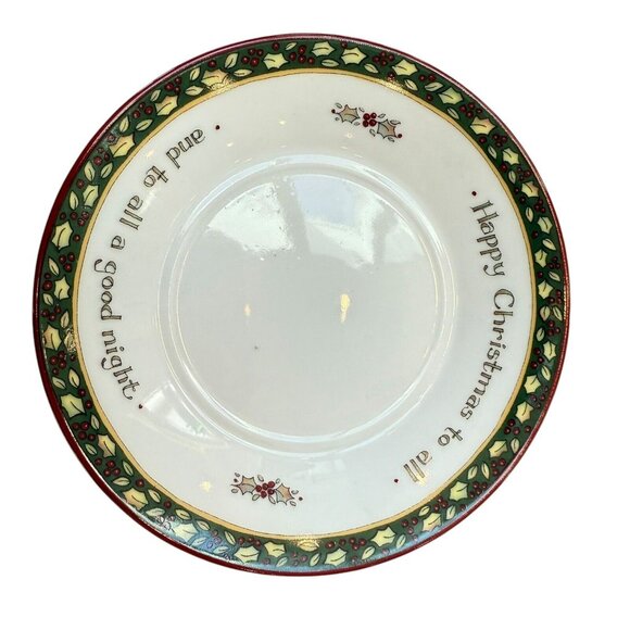 Portmeirion Studio A Christmas Story Cup & Saucer Susan Winget Set of 4 Series 1 - Picture 4 of 11